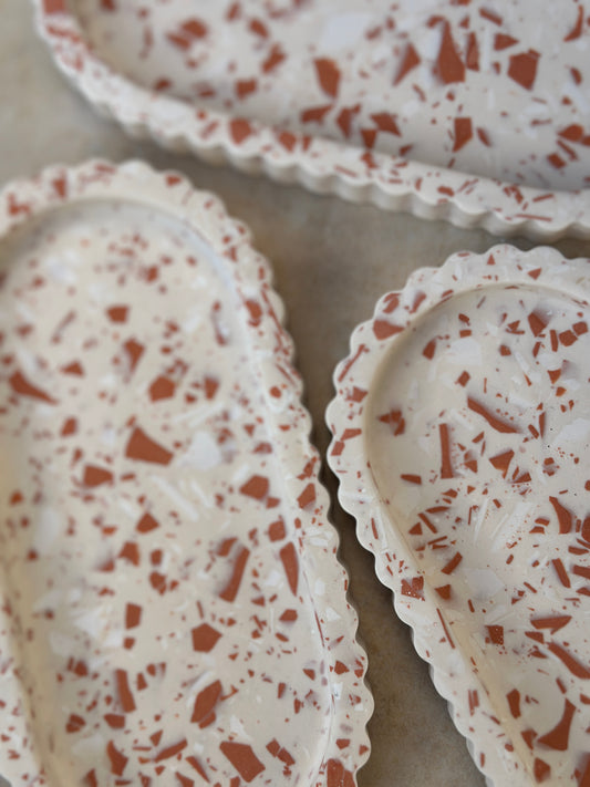 Lucy Tray ~ Terrazzo Terracotta