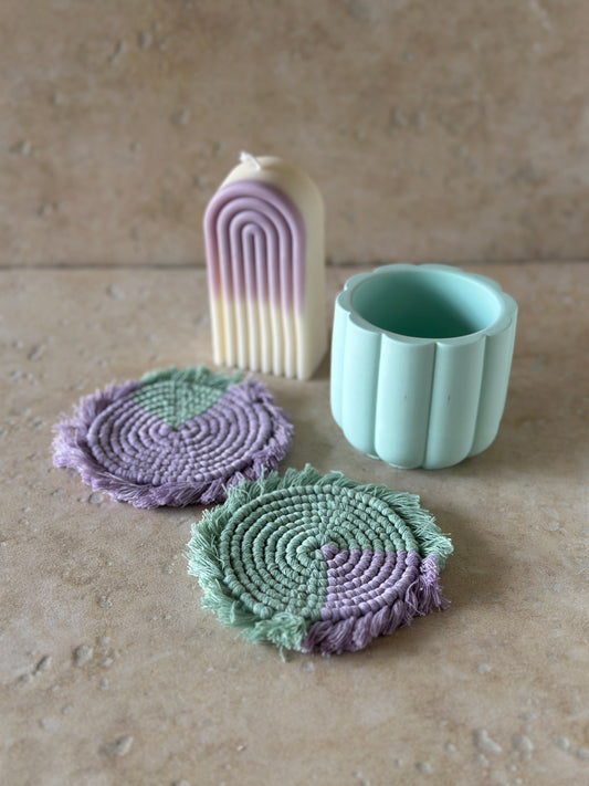 Violet ♥ Vert d'eau