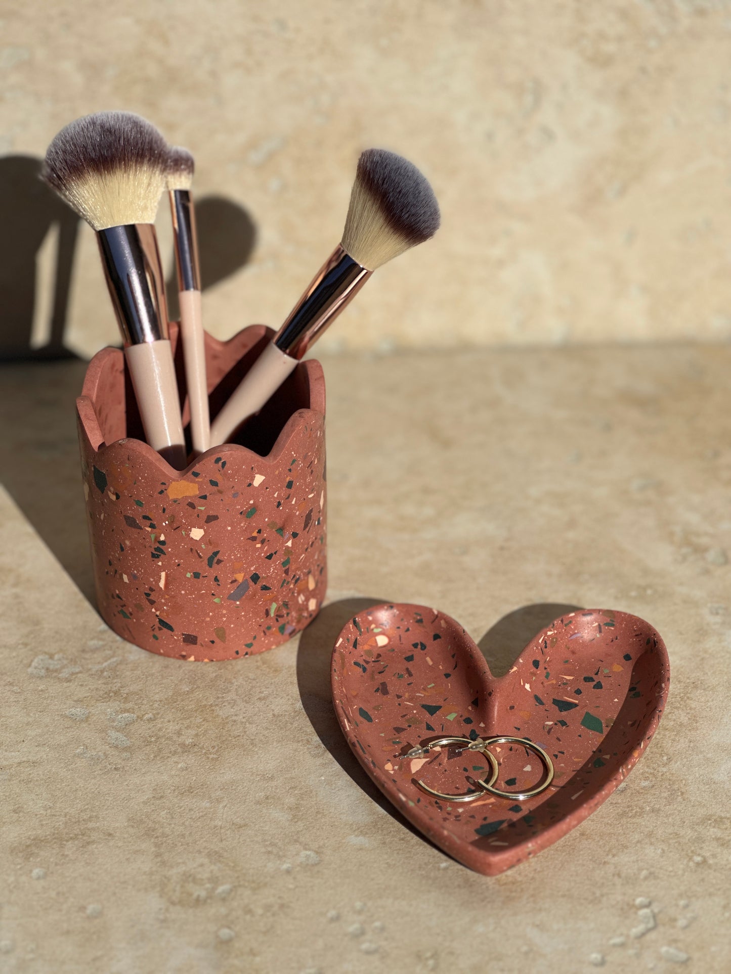 Coupelle à bijoux Terrazzo collection Éclats d'Automne