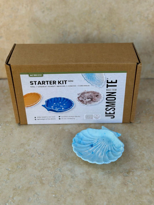 Kit DIY Jesmonite coupelle coquillage