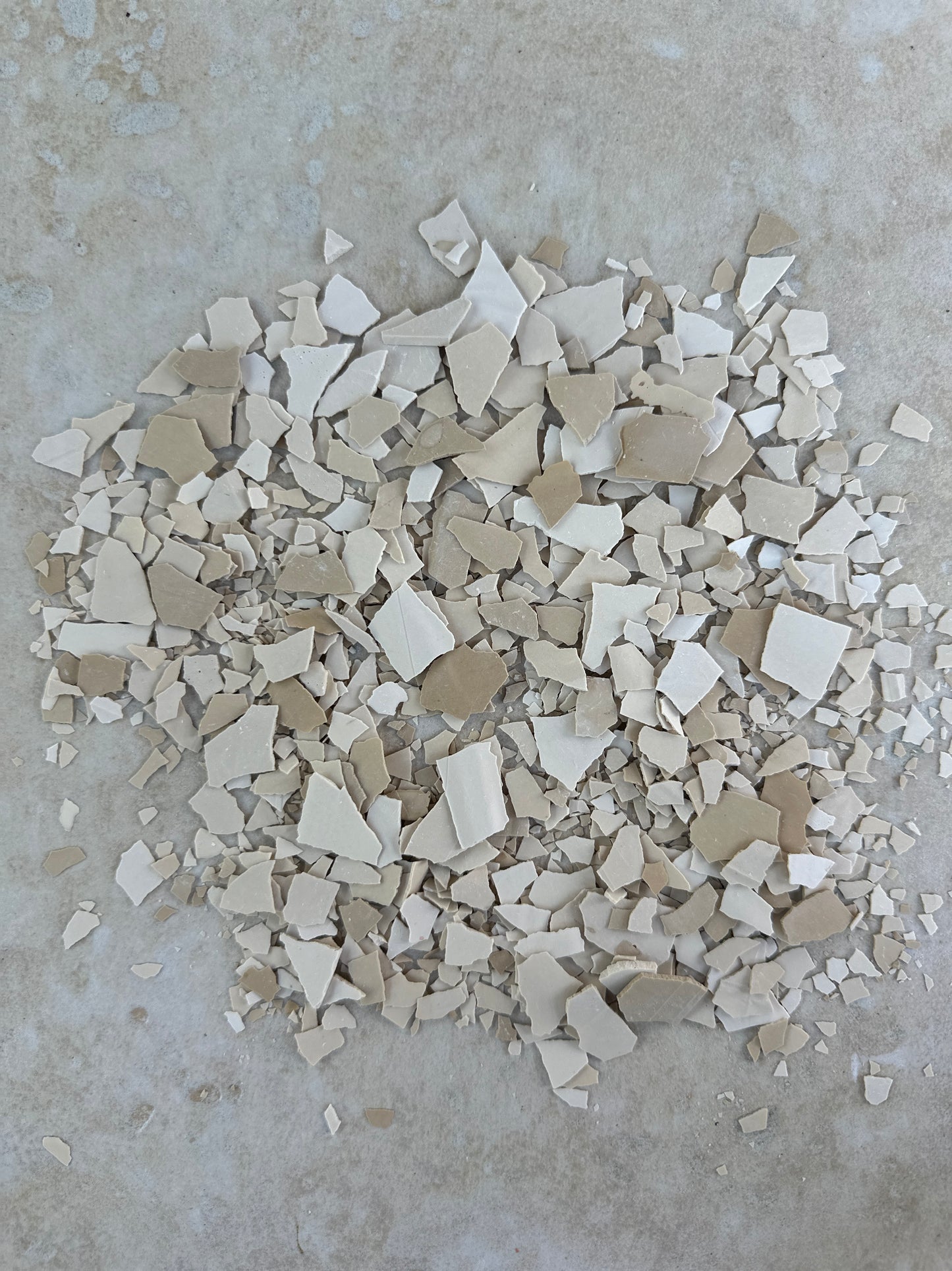 Terrazzo prêt à l'emploi beige