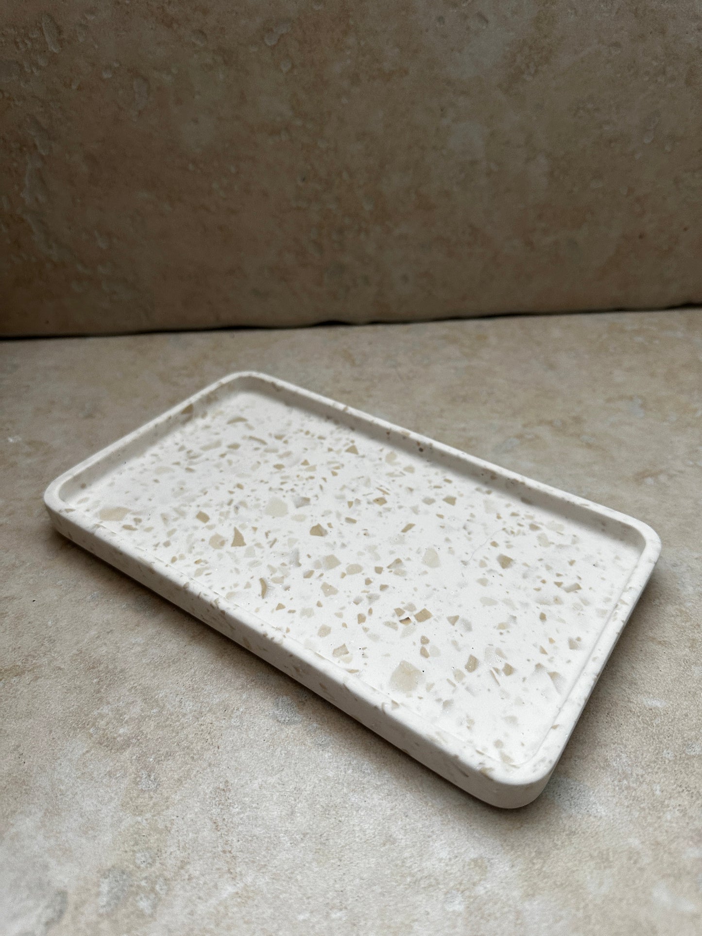 Plateau Freya ~ Terrazzo Beige - Maison Charlett