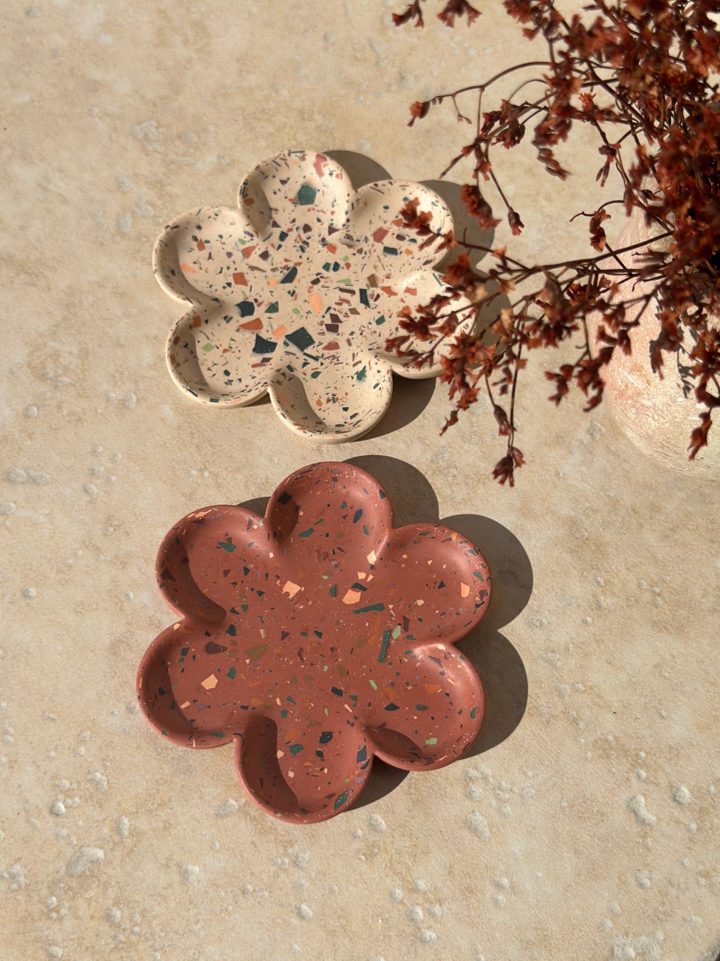 Coupelles à bijoux Fleur collection Éclats d'Automne