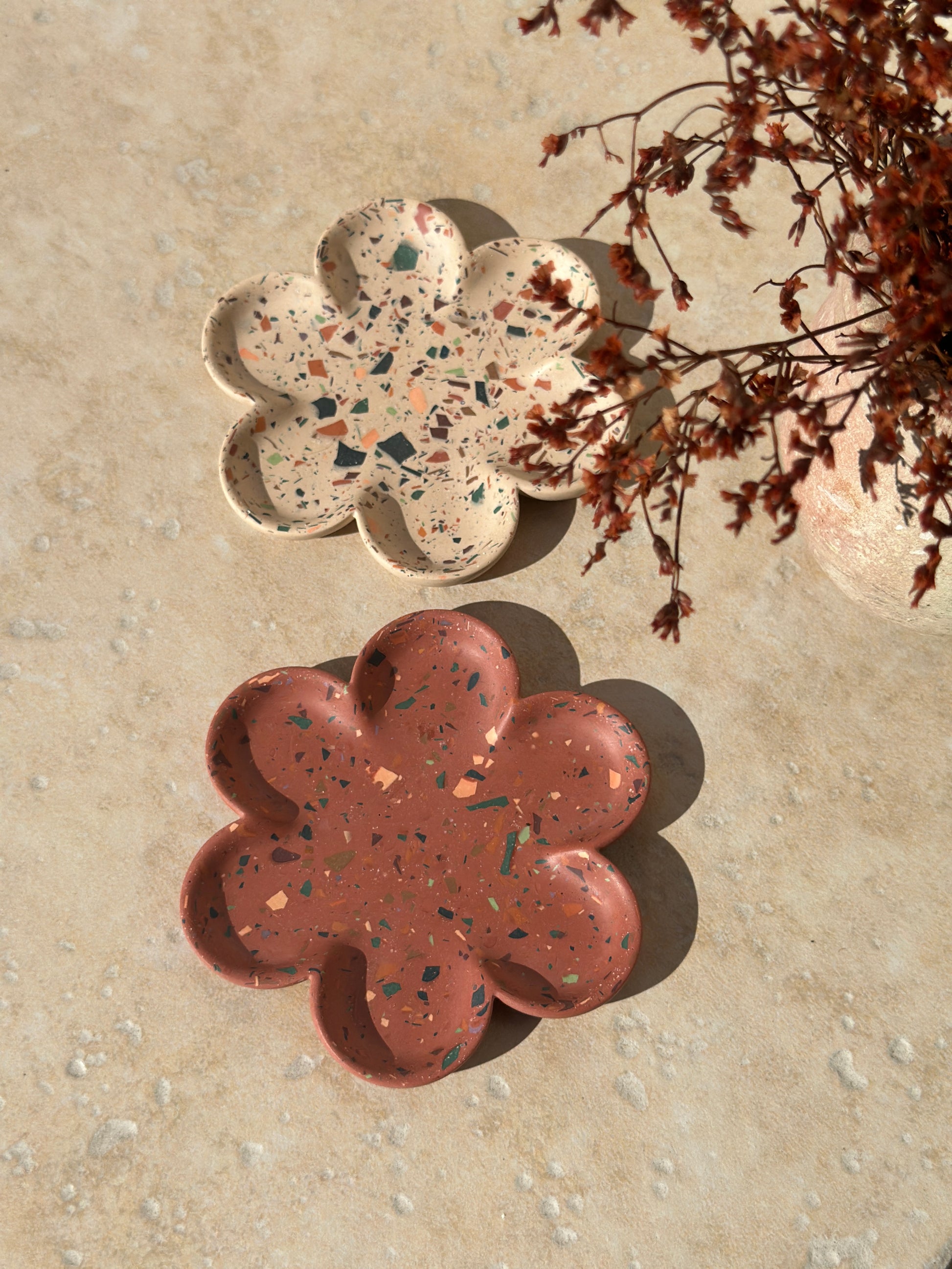 Coupelles à bijoux Fleur collection Éclats d'Automne
