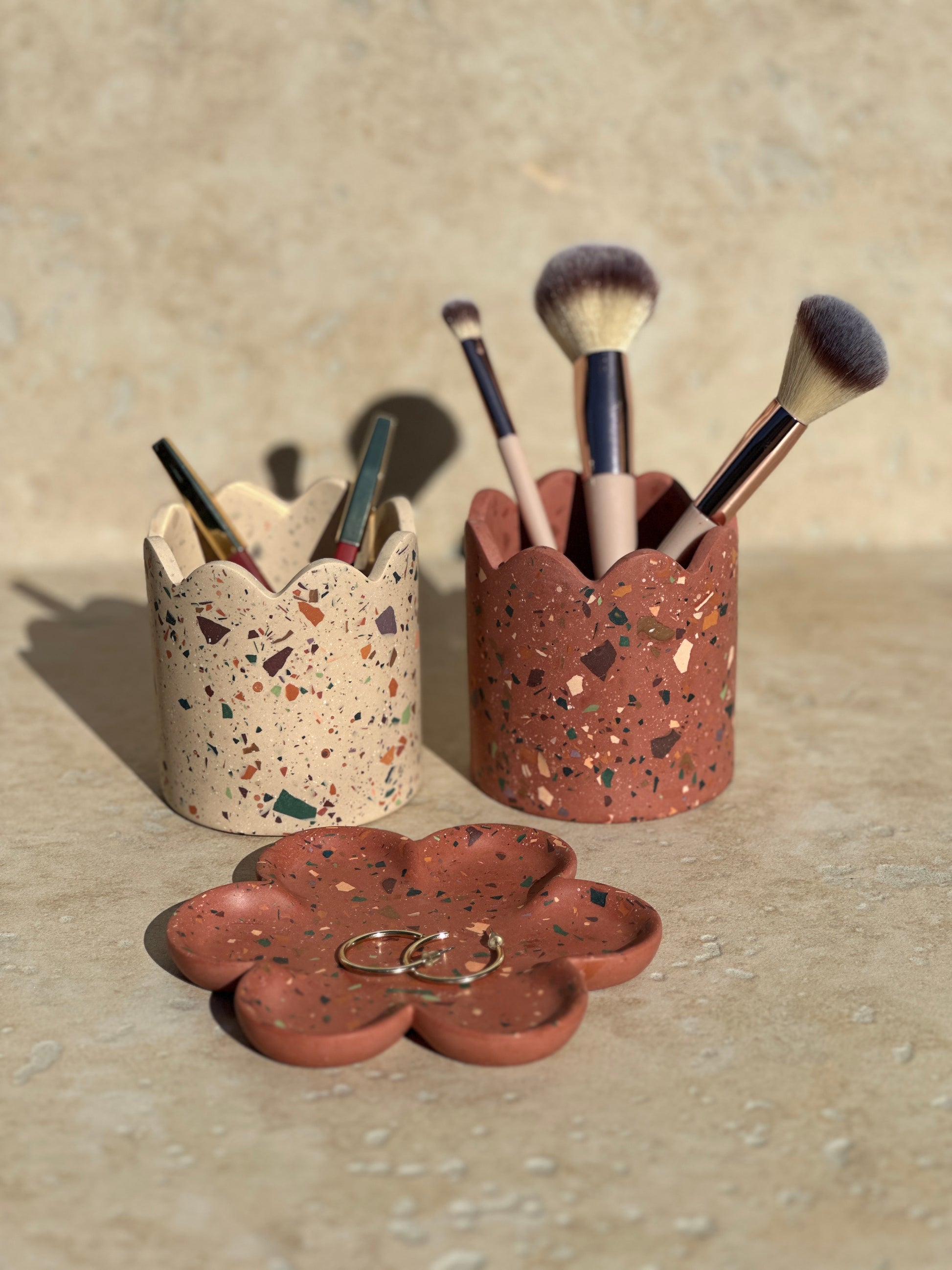 Coupelle Fleur et pots Liora collection Éclats d'Automne