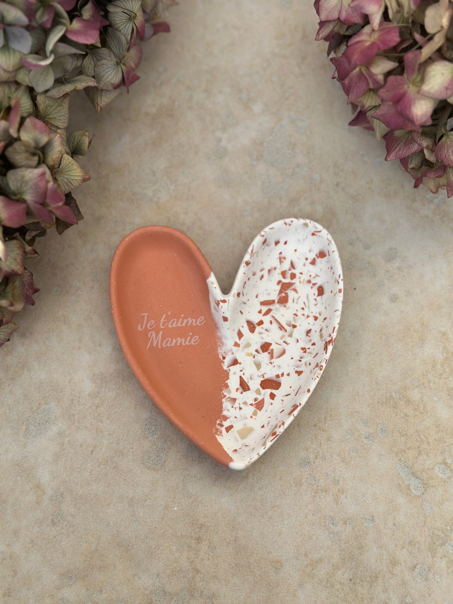 Coupelle Cœur Personnalisée – Collection Message à Offrir