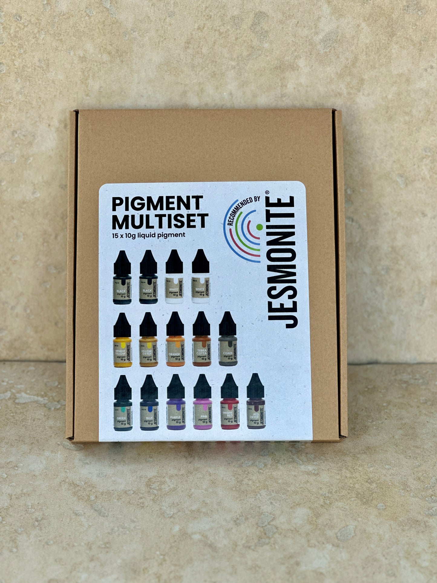 Coffret pigments 15 x 10g