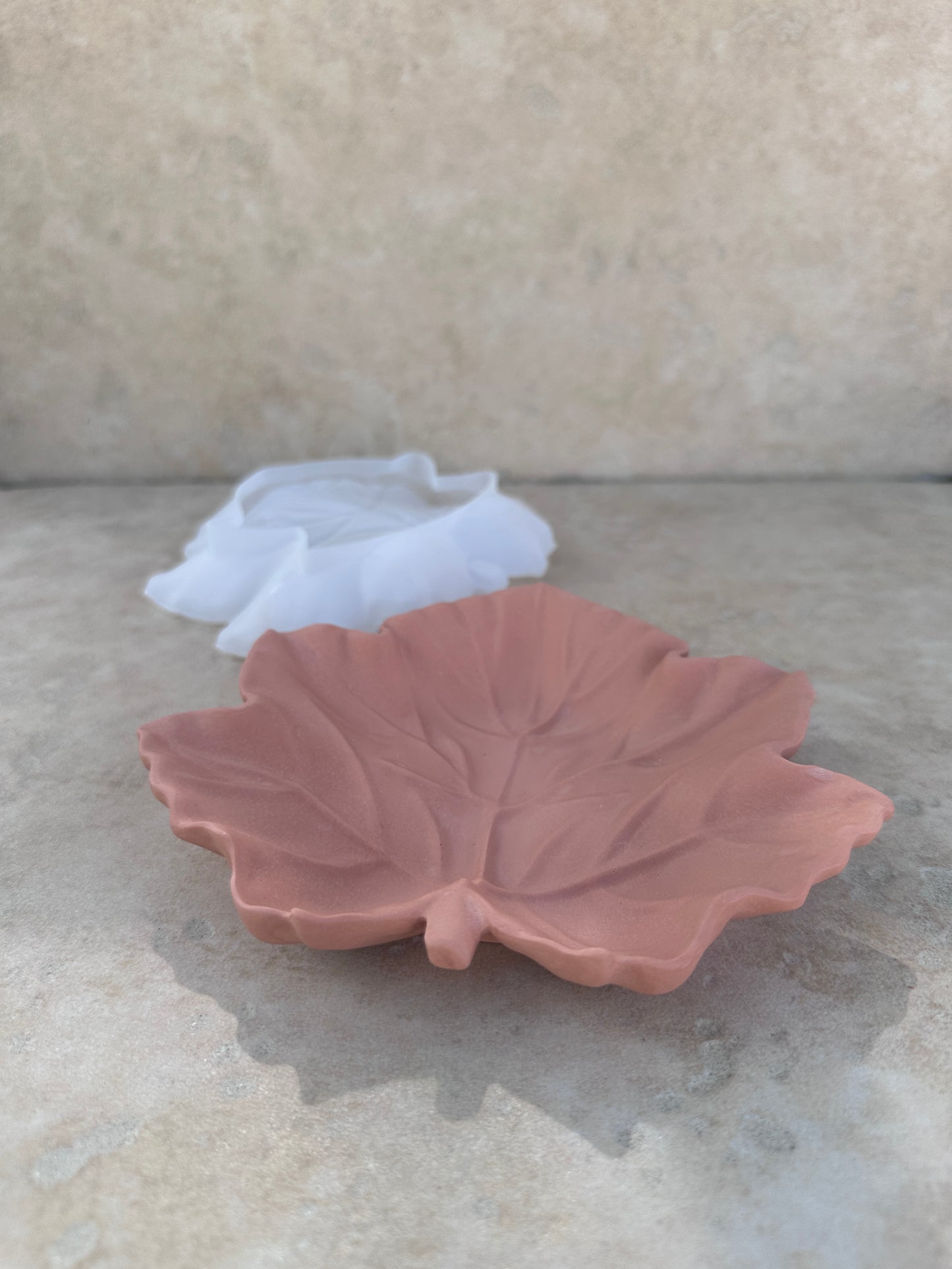 Coupelle Feuille d'érable Terracotta