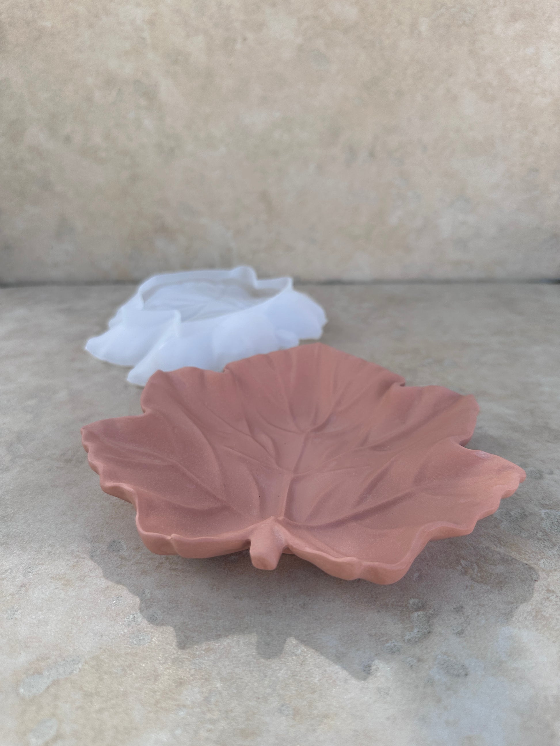 Coupelle Feuille d'érable Terracotta