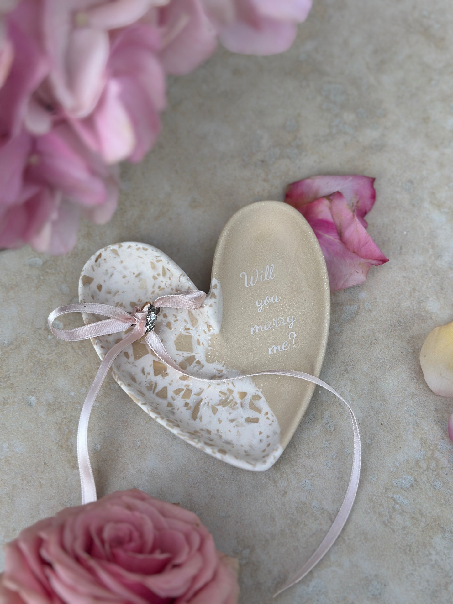 Coupelle Promesse beige à personnaliser