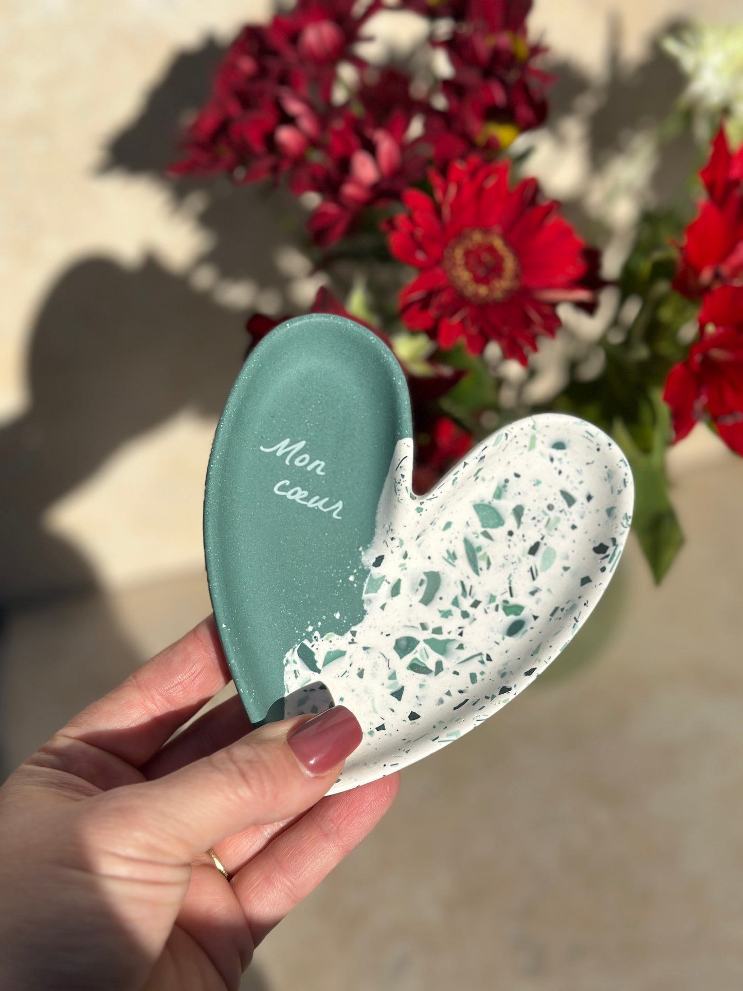 Coupelle à bijoux coeur à graver