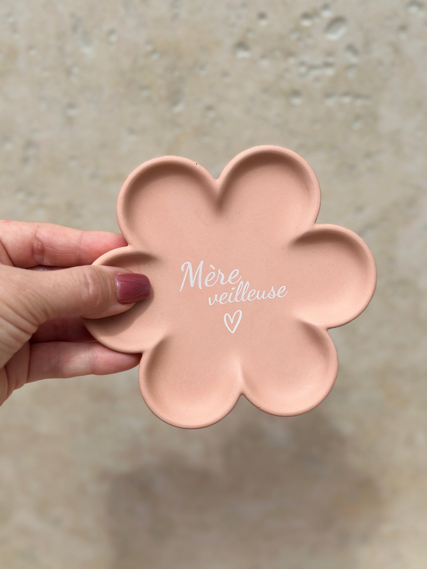 Coupelle corail Mère veilleuse
