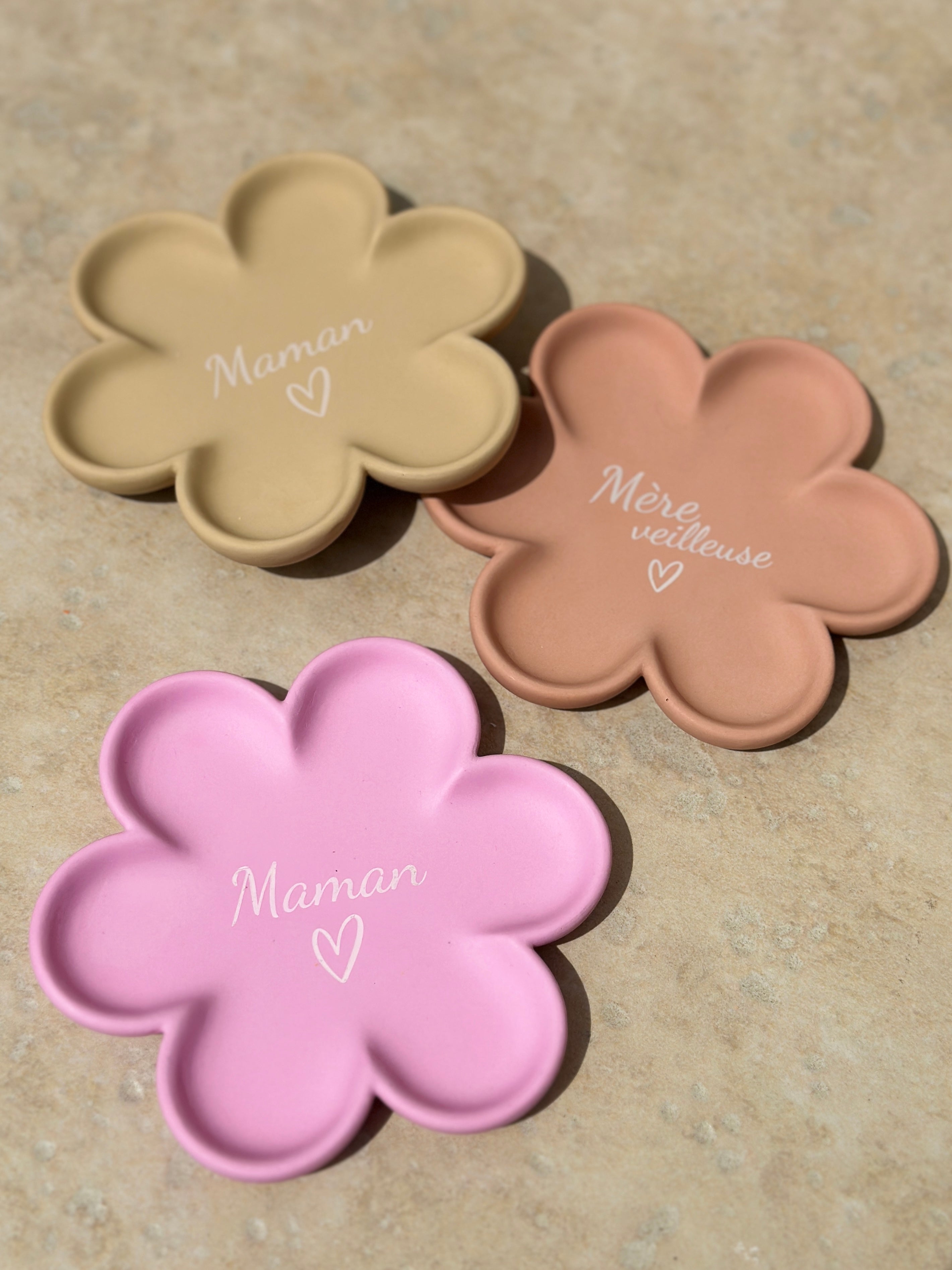 Coupelles fleur personnalisables