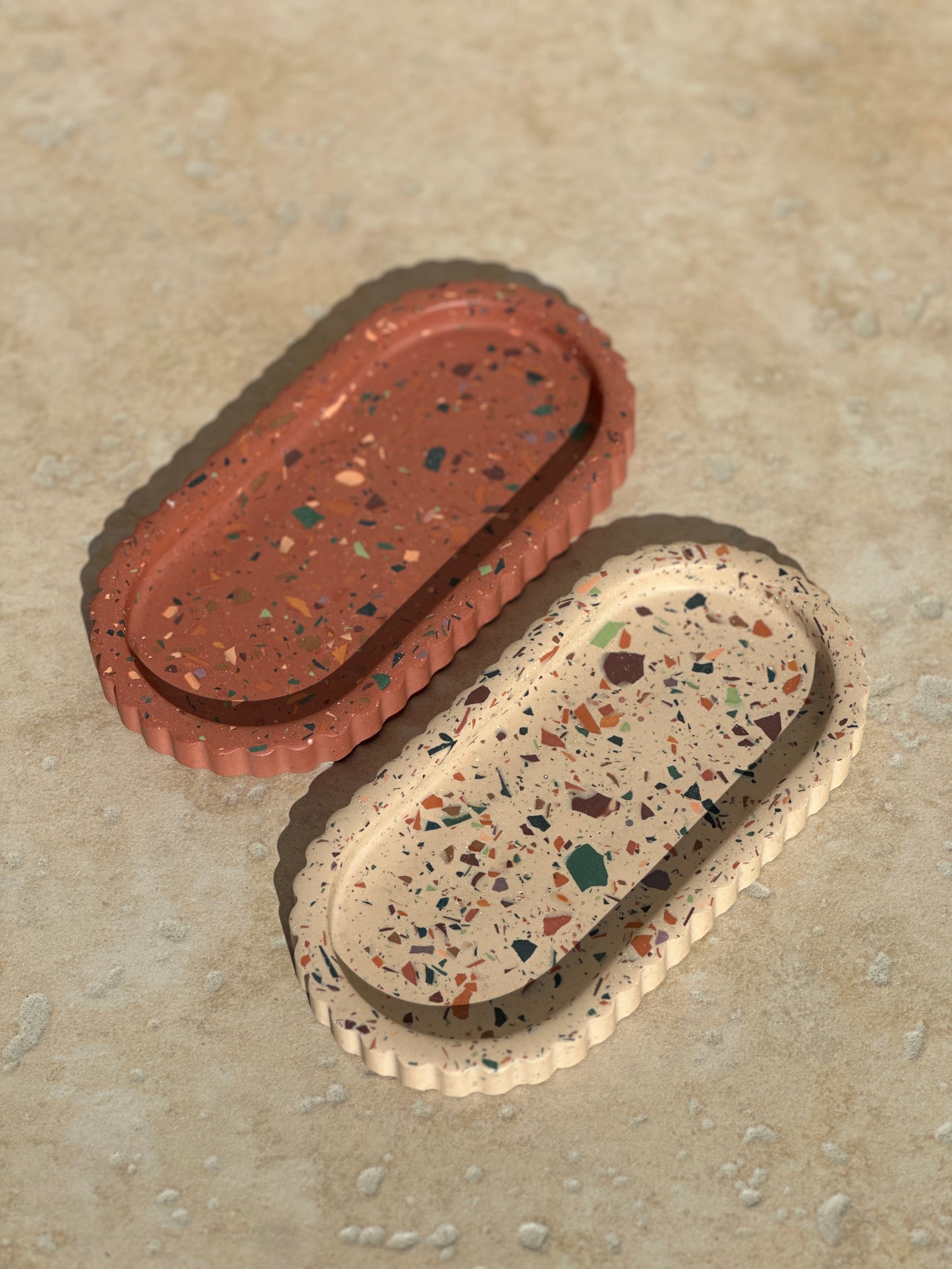Lucy Tray ~ Terrazzo Terracotta