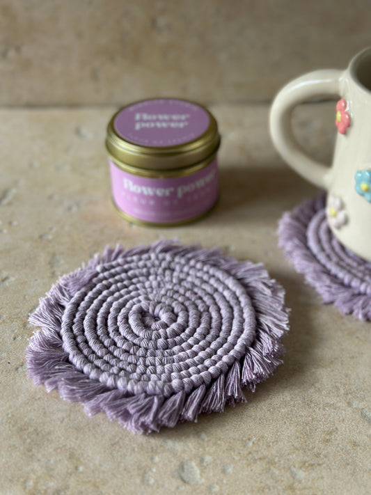 Duo Bougie & Macramé