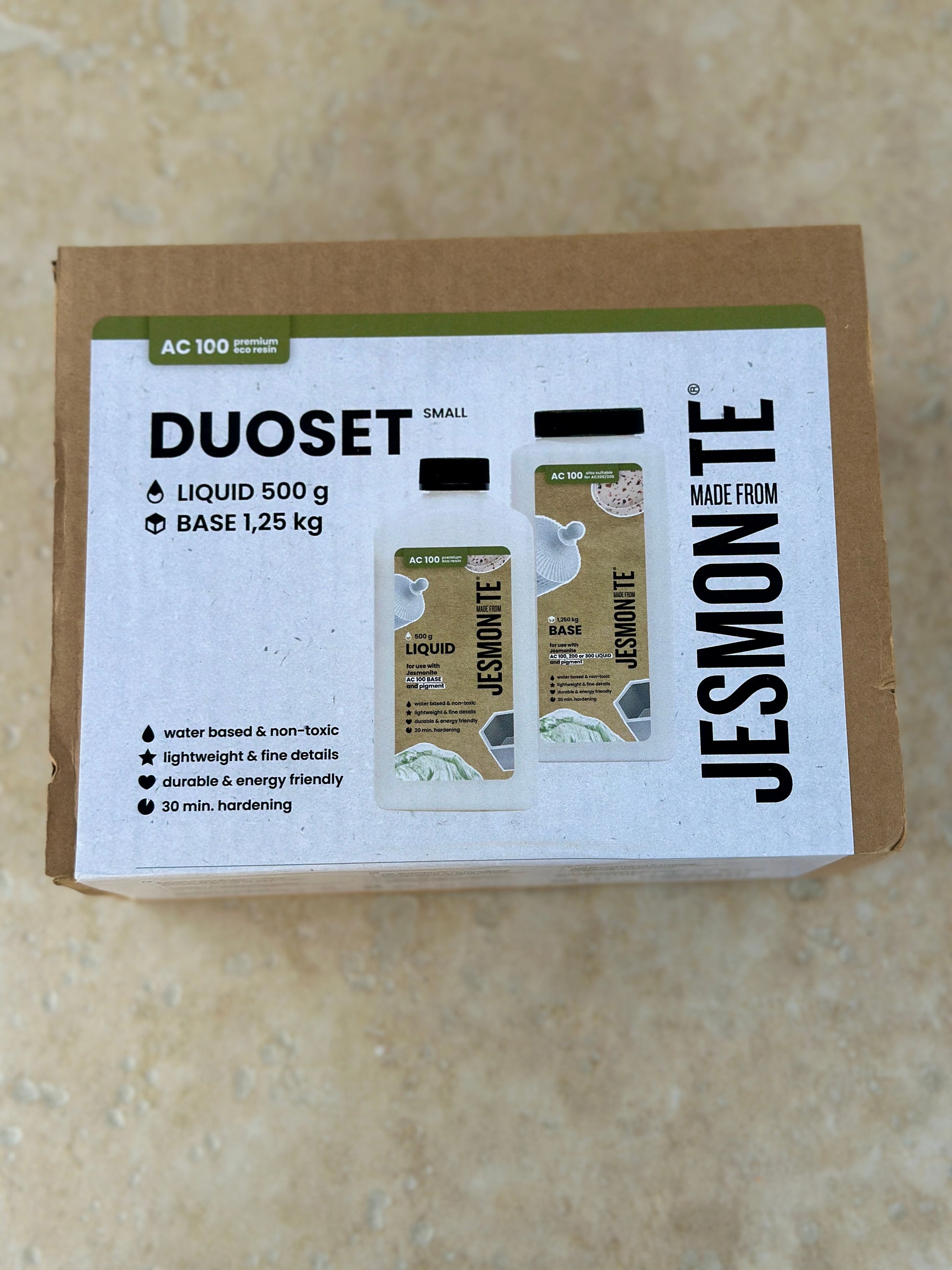 Duo set Jesmonite liquid 500 g+ base 1.25kg