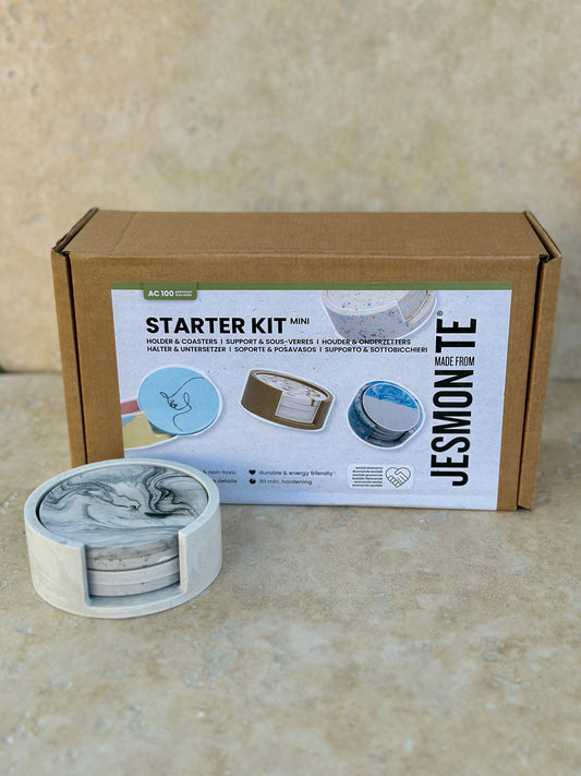 Kit DIY Jesmonite - Set de dessous de verre