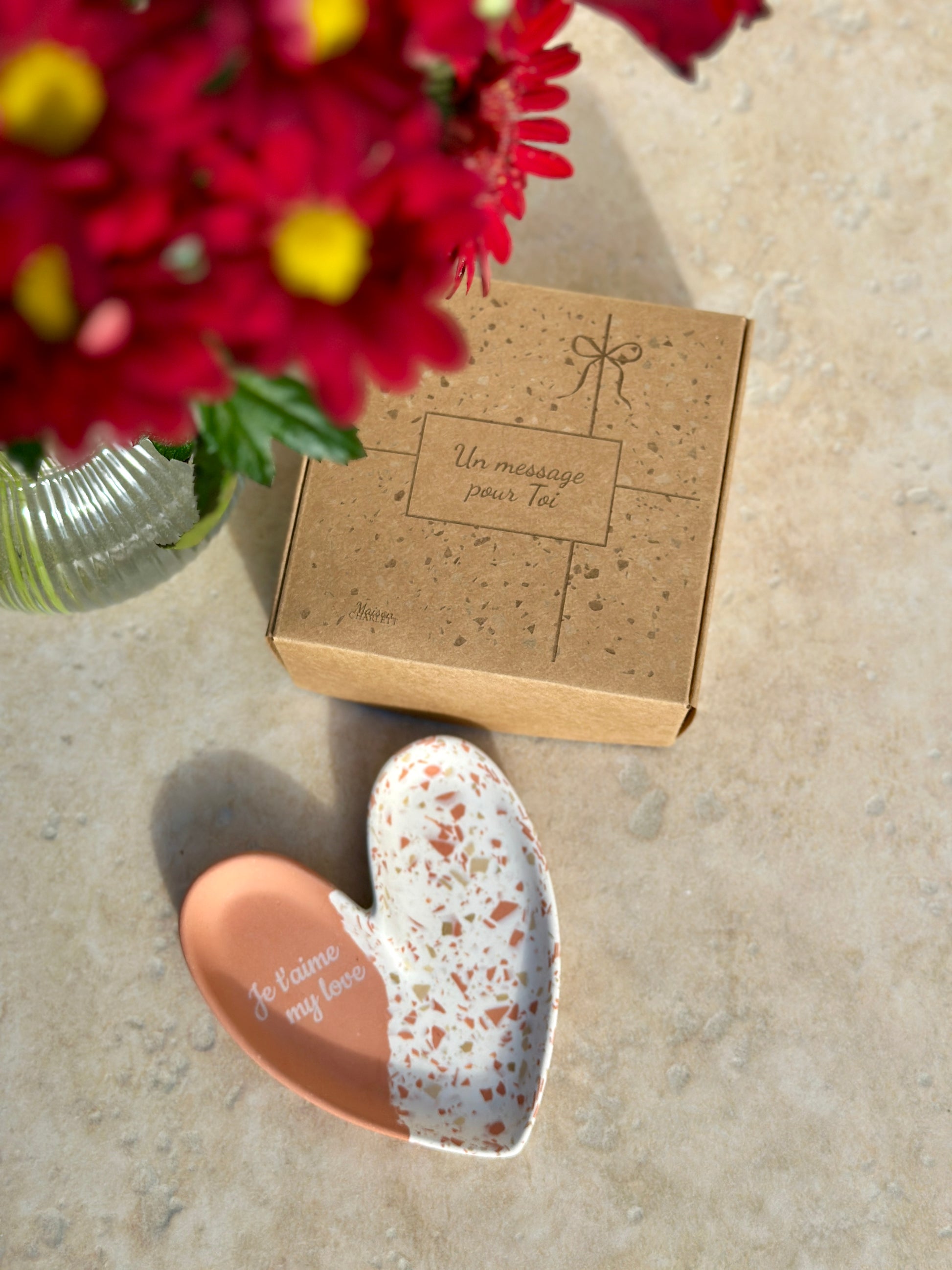 Message à offrir coupelle à personnaliser