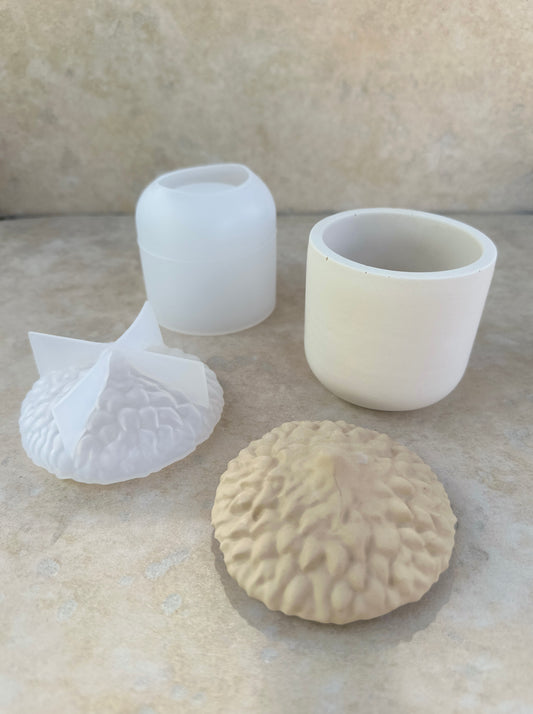 Moule pot gland pour creation en Jesmonite