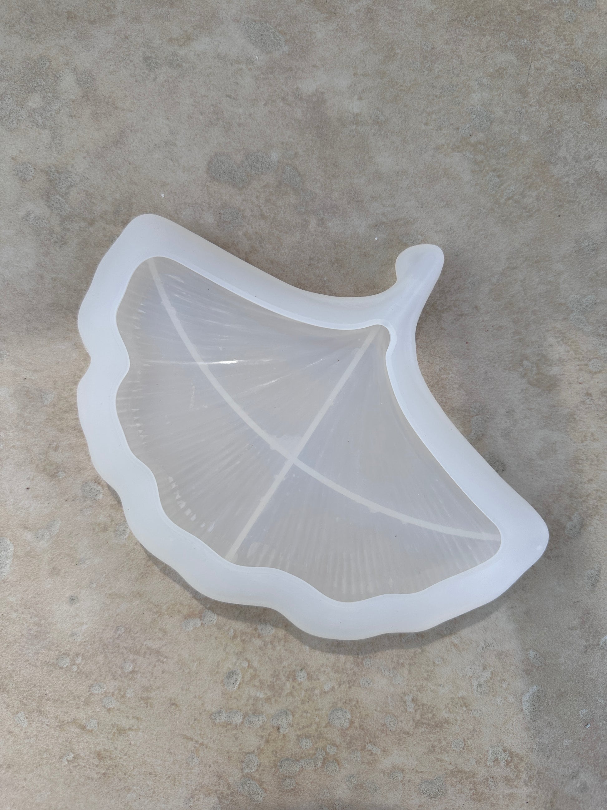 Moule silicone coupelle feuille de Gingko