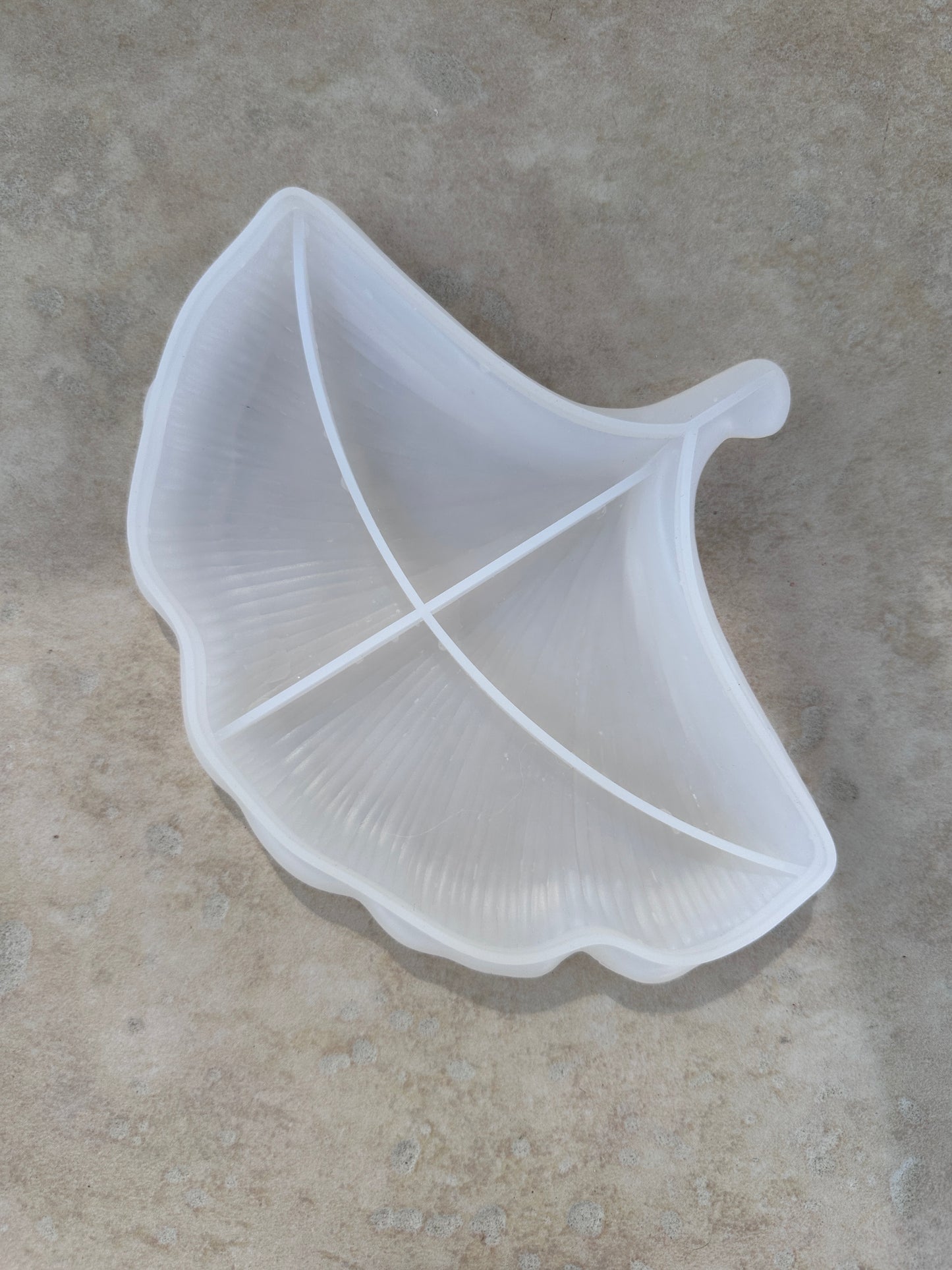 Moule silicone coupelle feuille de Gingko