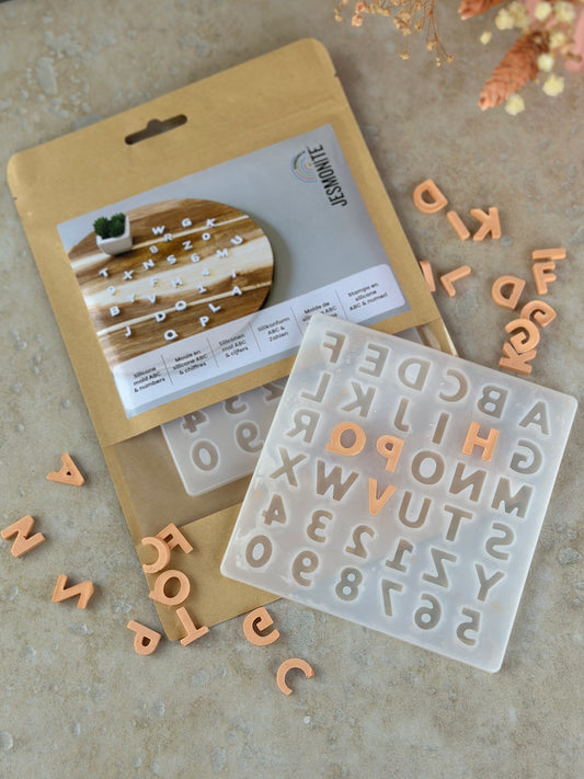 Moule silicone petit ABC 