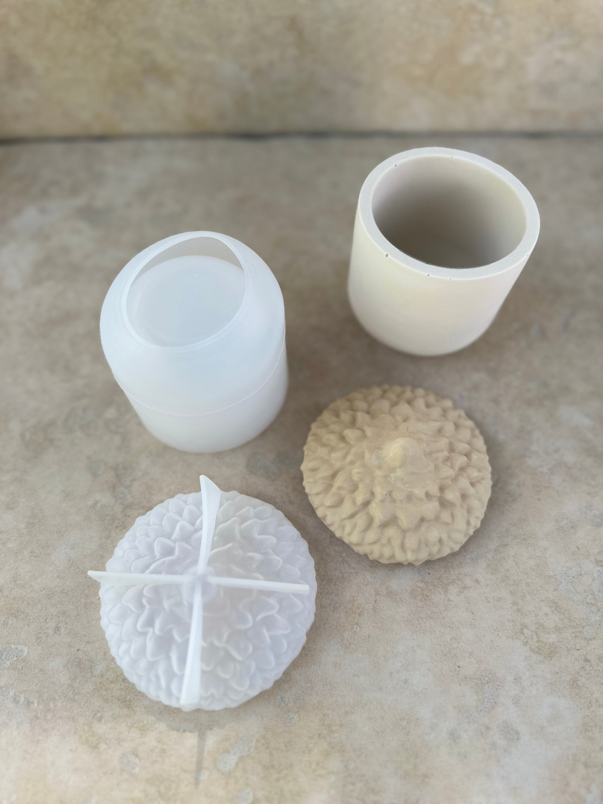 Moule silicone pot gland