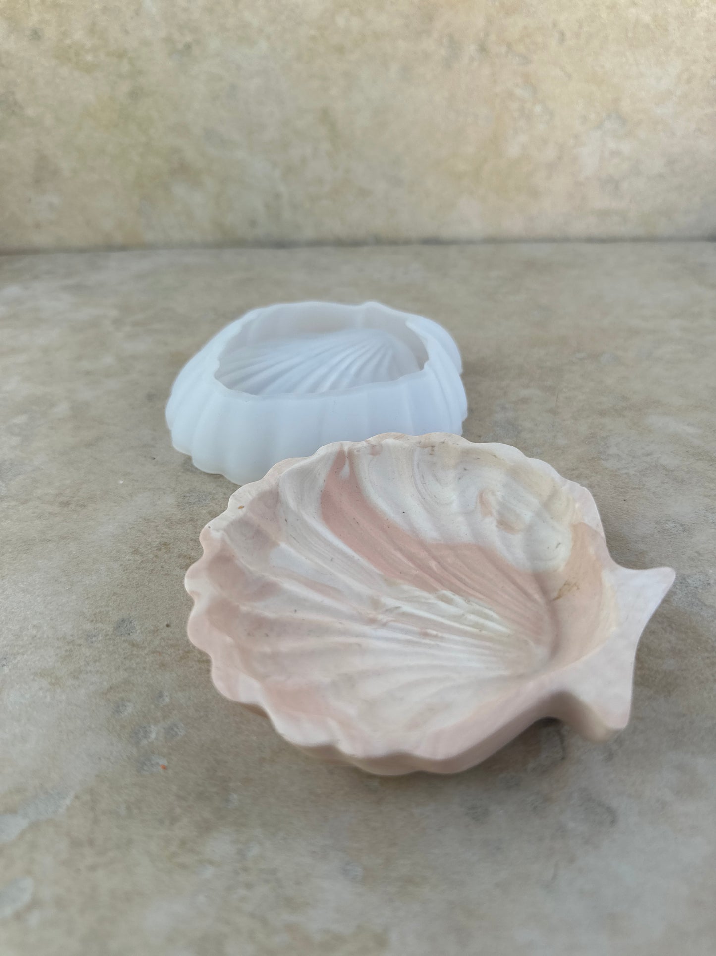 Moule silicone coquillage
