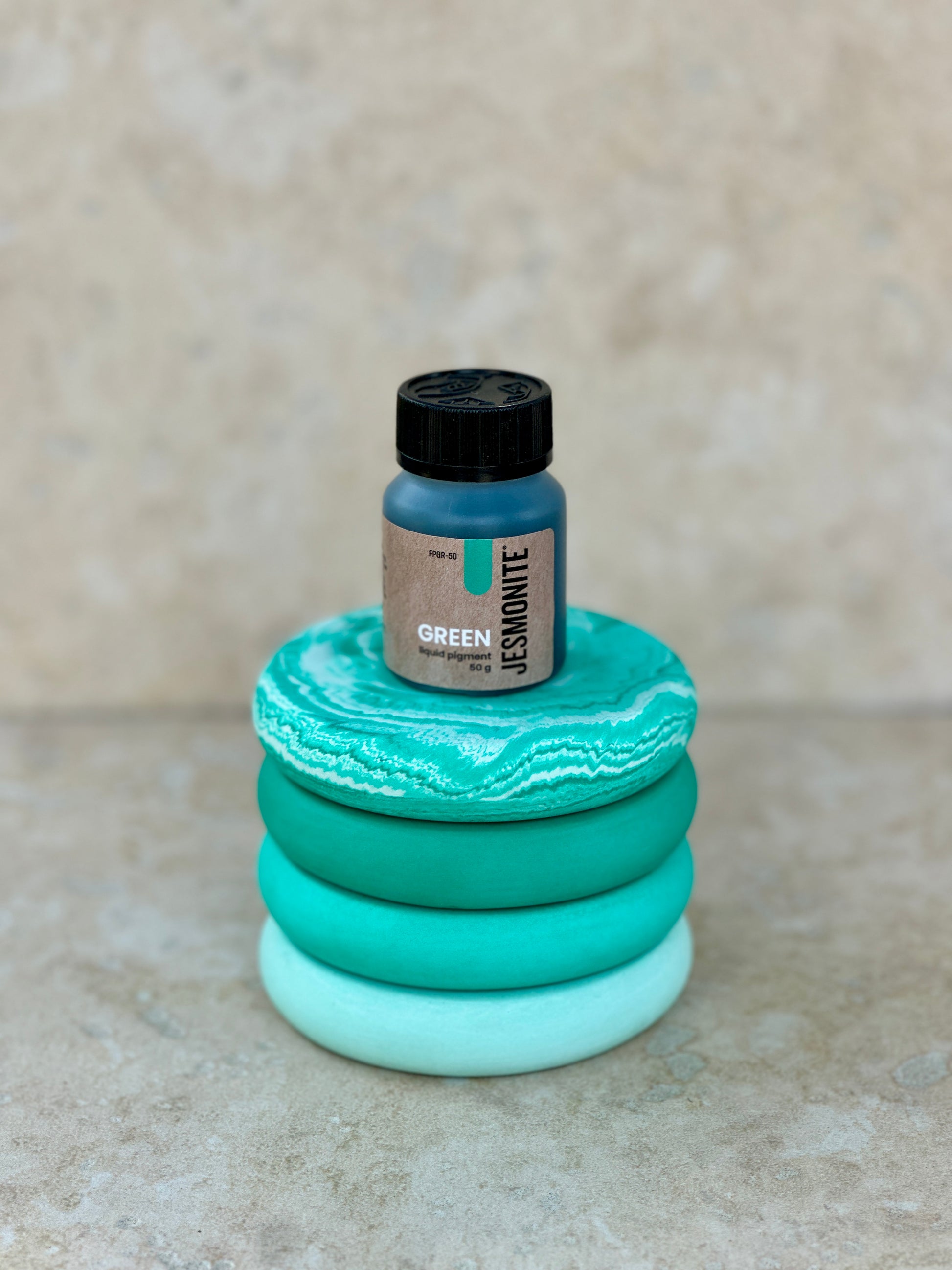 Pigment Jesmonite Vert 50g