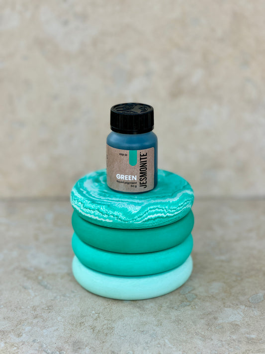 Pigment Jesmonite Vert 50g