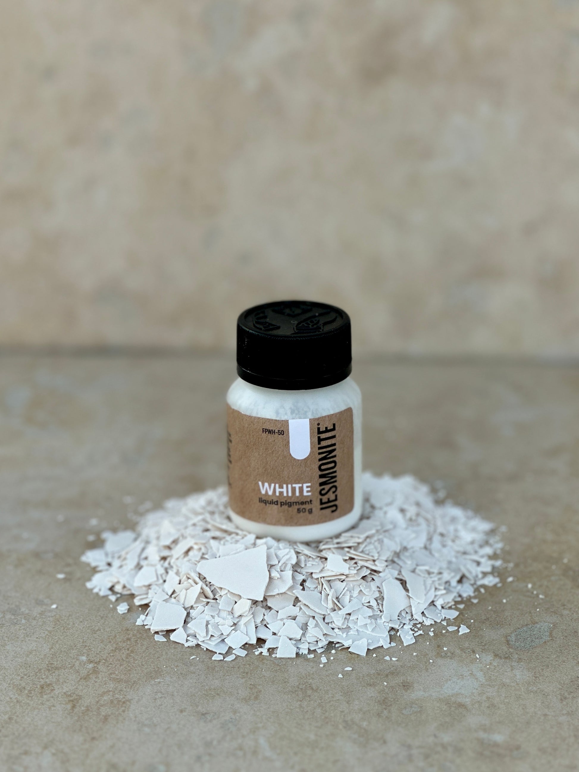 Pigment Jesmonite blanc 50g