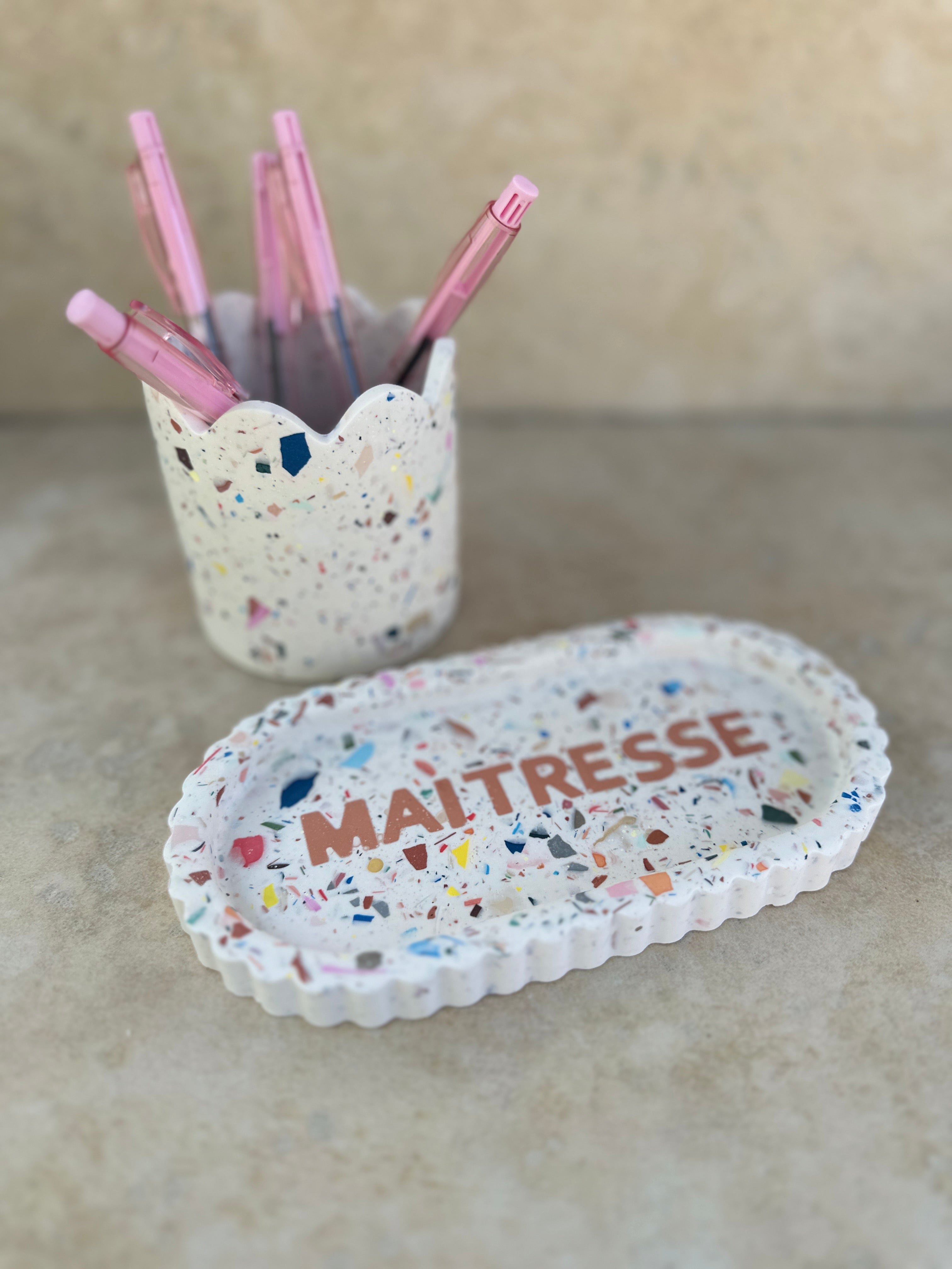 Plateau Ondine Maitresse et Pot Liora