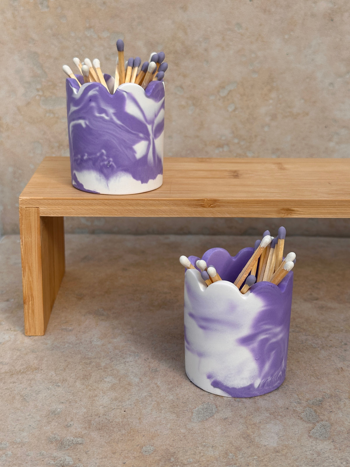 Pot Allumettes Violet