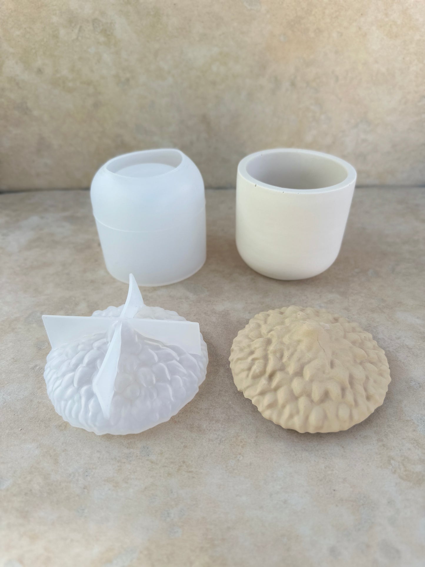 Pot gland moule silicone