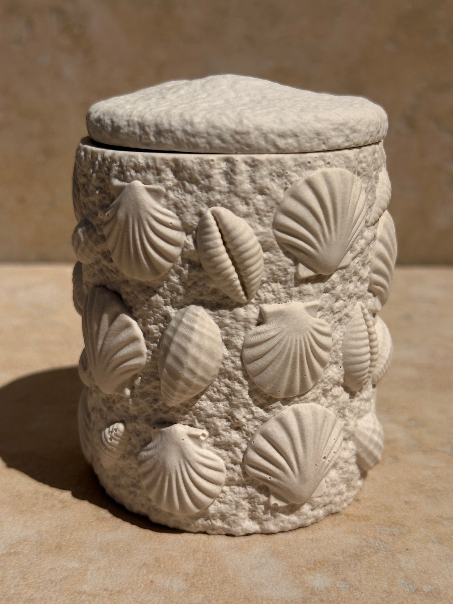 Pot relief coquillages Coralie