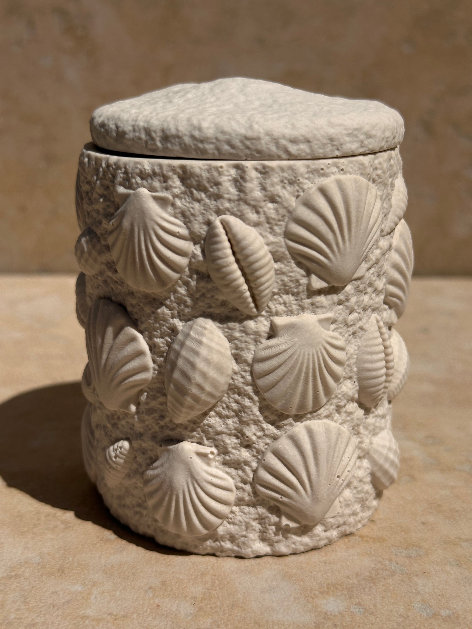 Pot relief coquillages Coralie