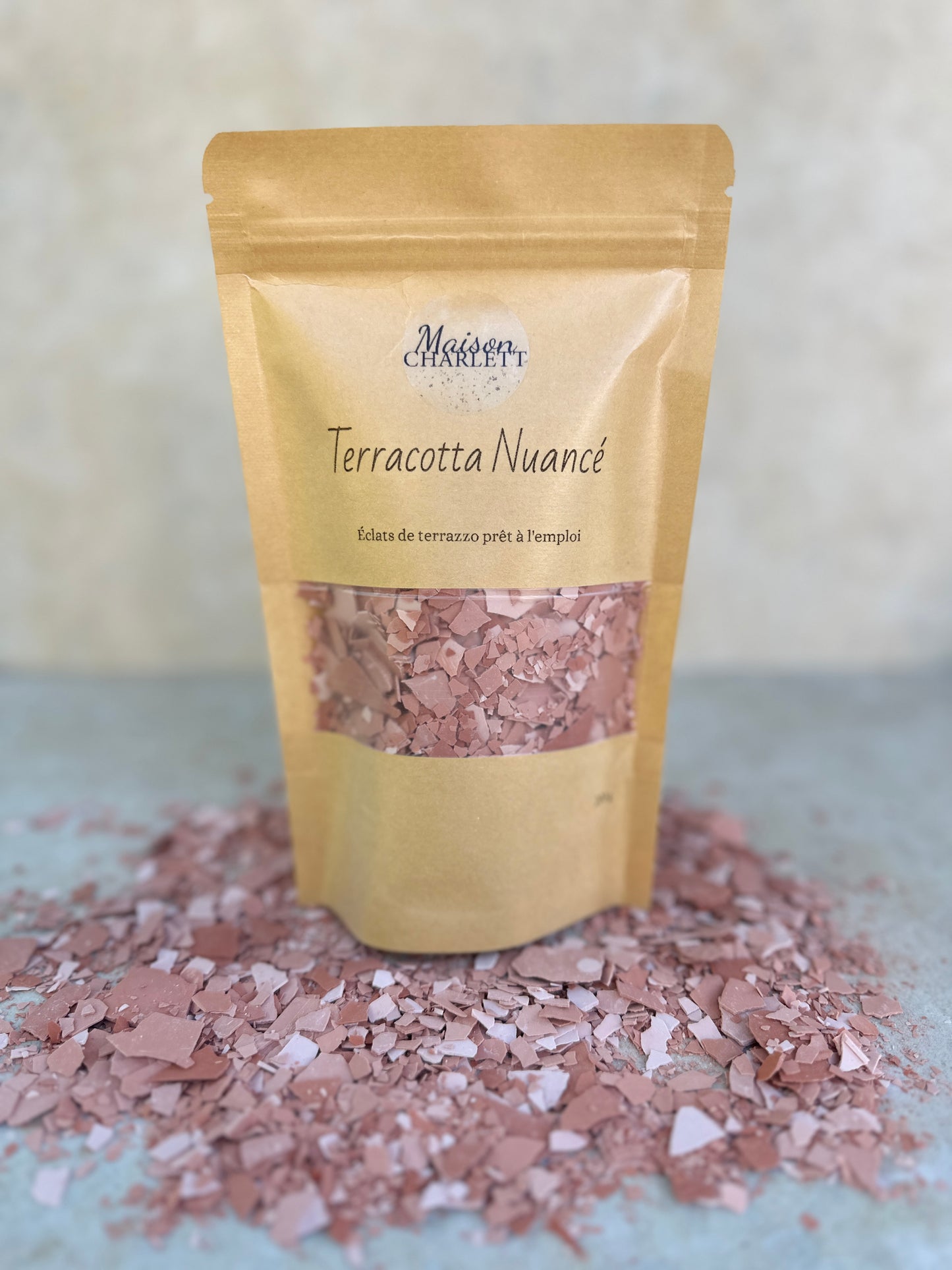 Terrazzo prêt à l'emploi - Terracotta 200g