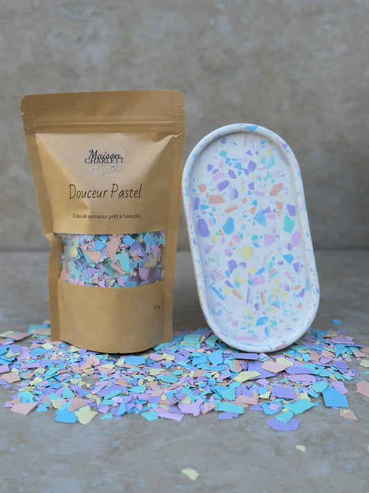 Terrazzo prêt à l’emploi Pastel 