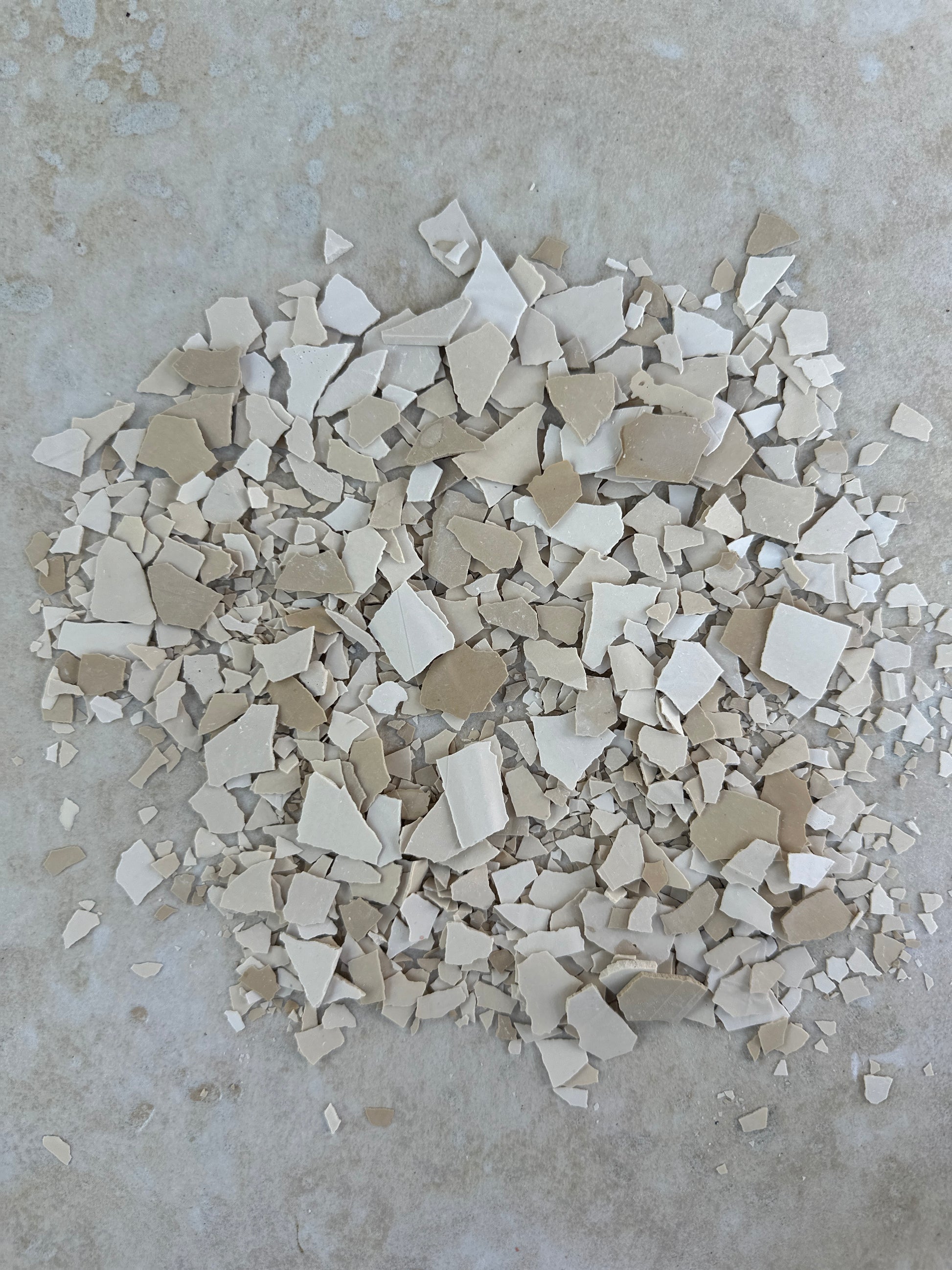 Terrazzo prêt à l'emploi beige
