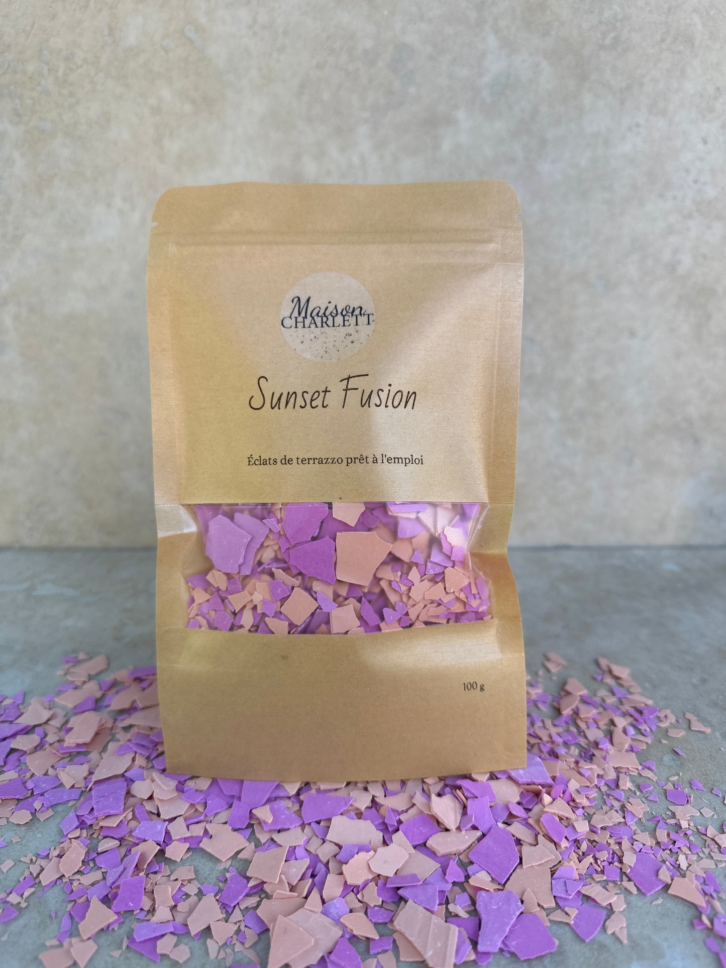 Terrazzo prêt  l'emploi sunset fusion 100g
