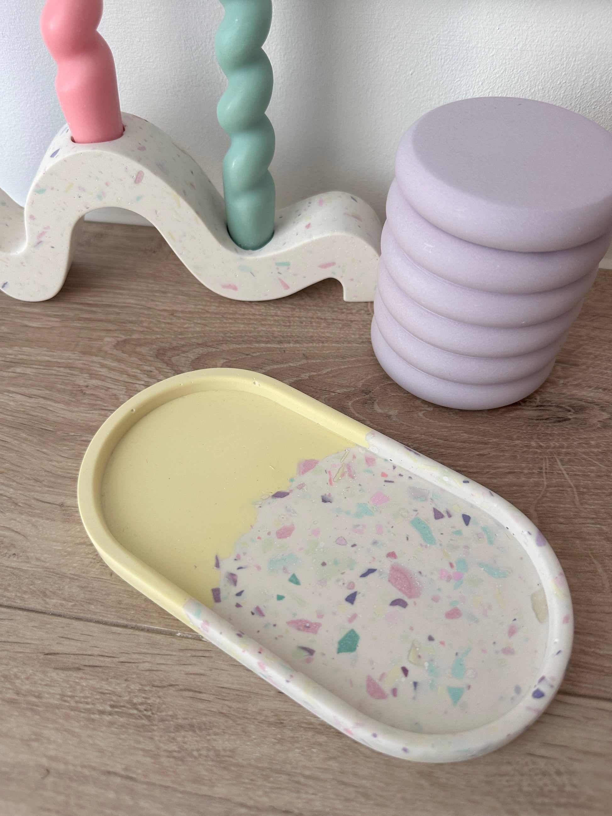 Plateau Bella ~ Pastel - Maison Charlett