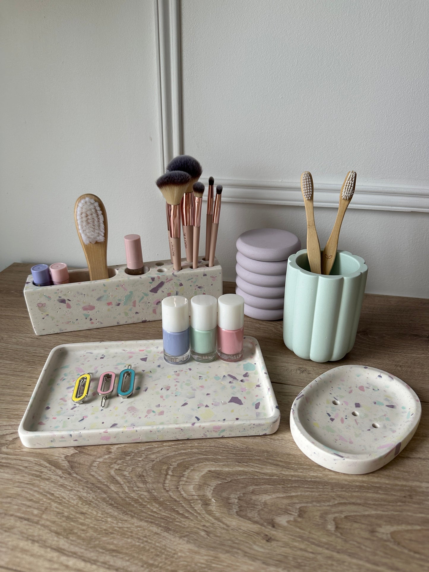 Plateau Freya ~ Terrazzo Pastel - Maison Charlett