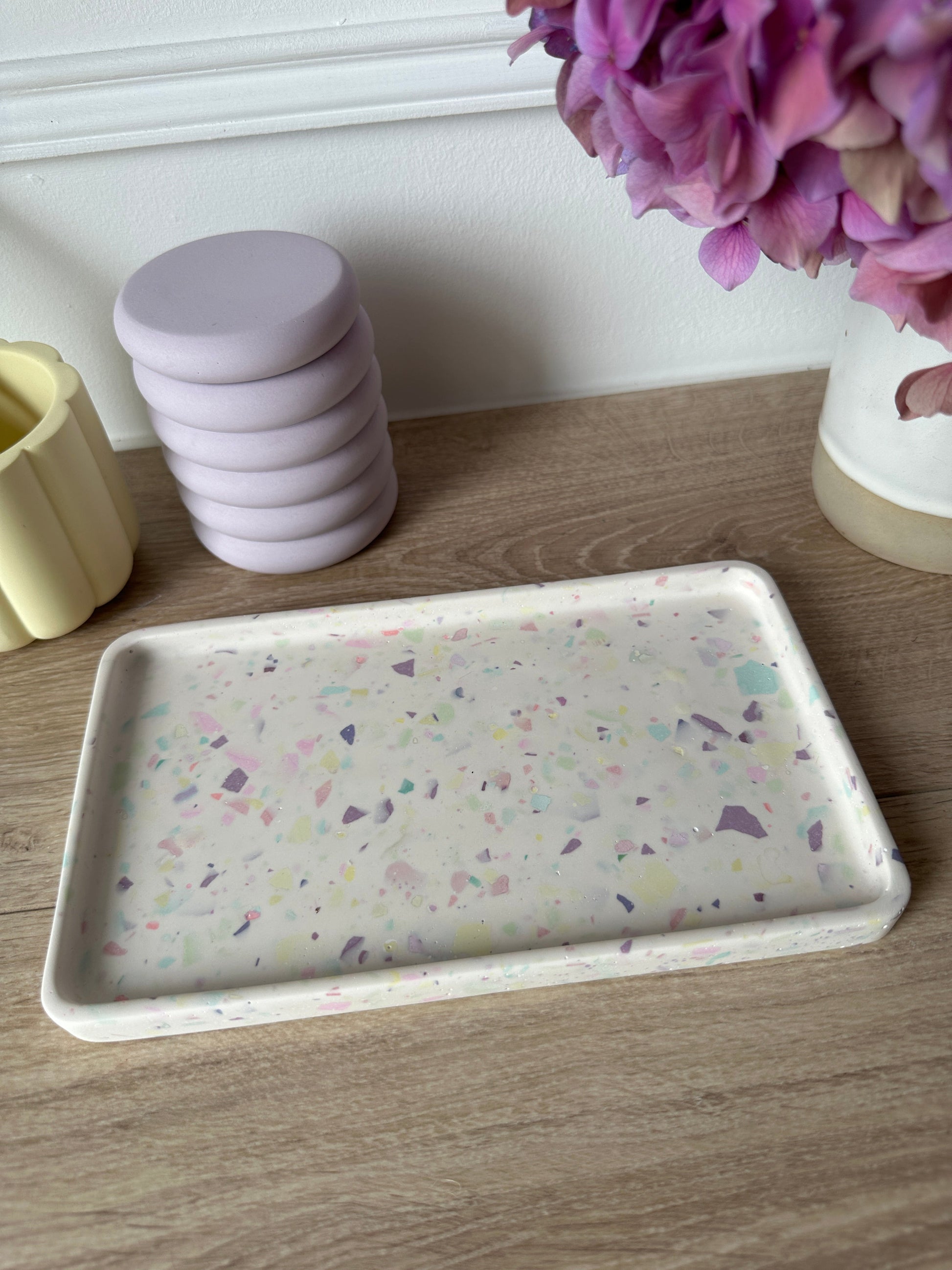 Plateau Freya ~ Terrazzo Pastel - Maison Charlett