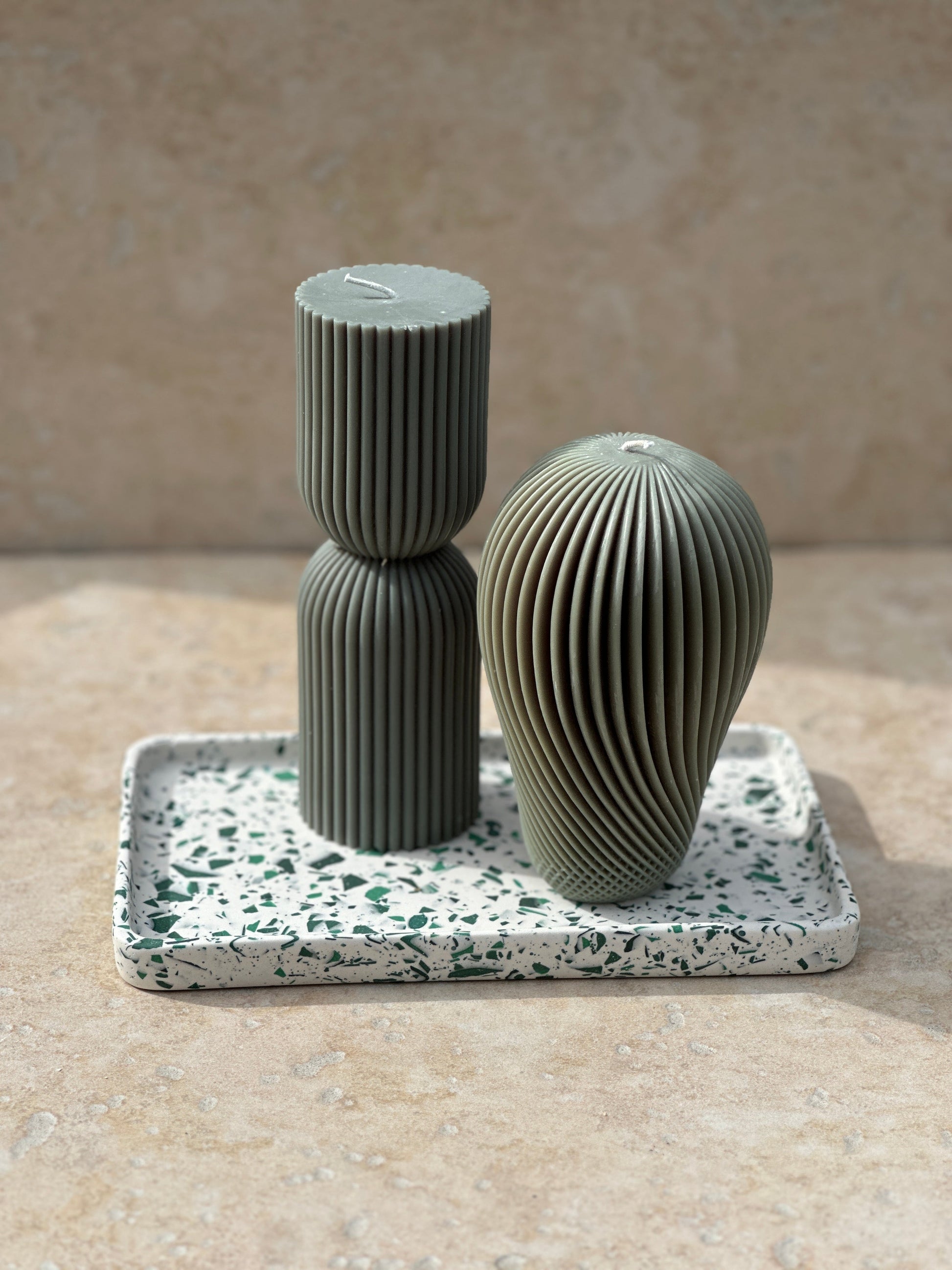 Plateau Freya ~ Terrazzo Vert - Maison Charlett