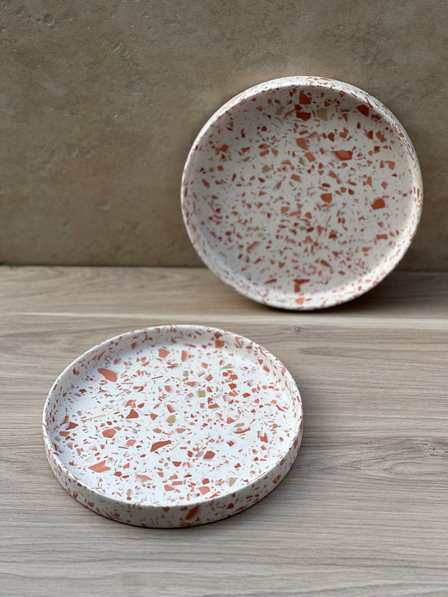 Plateau Lucy ~ Terrazzo Terracotta - Maison Charlett