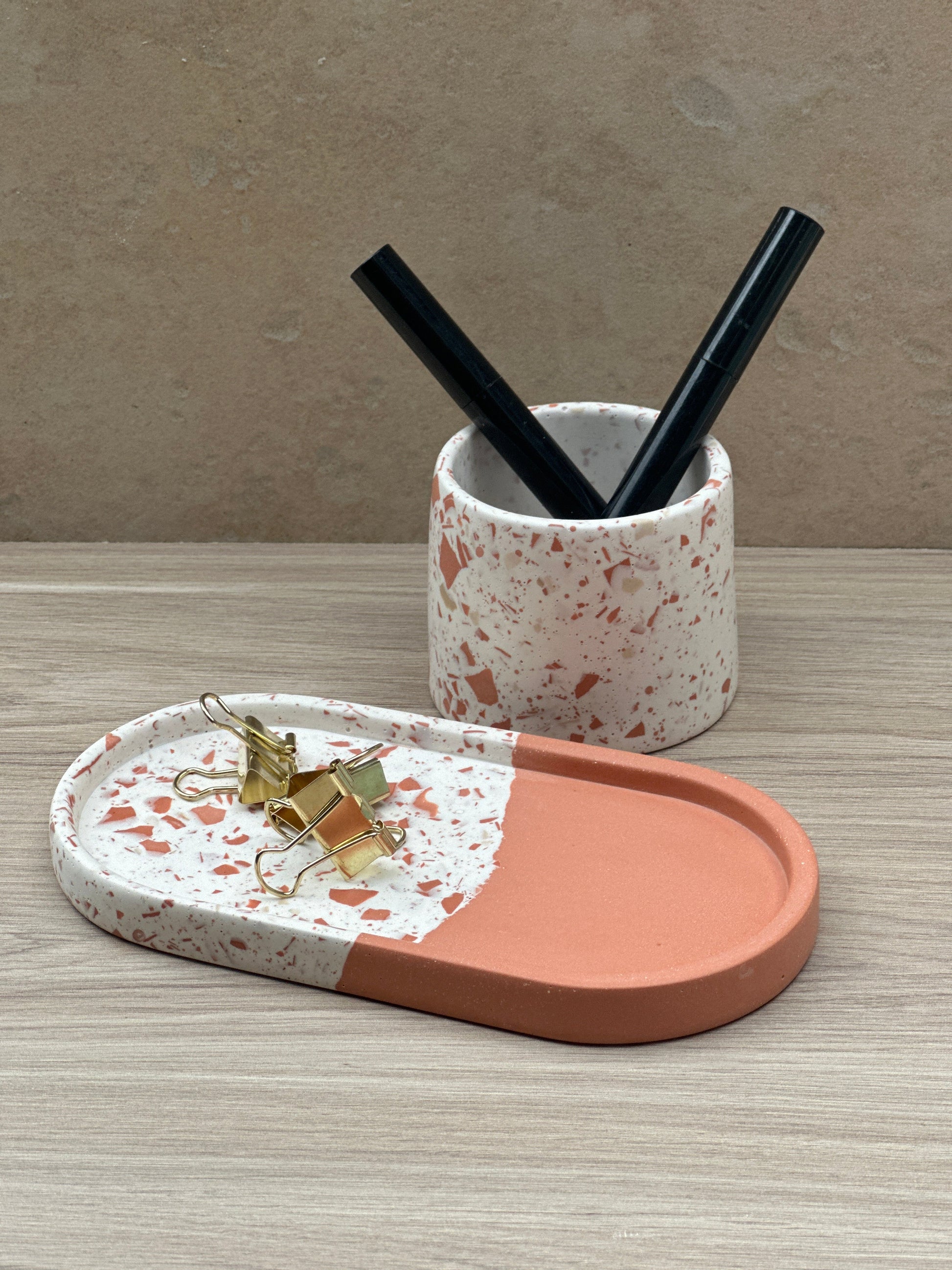 Plateau ovale & Pot ~ Mi Terracotta - Maison Charlett