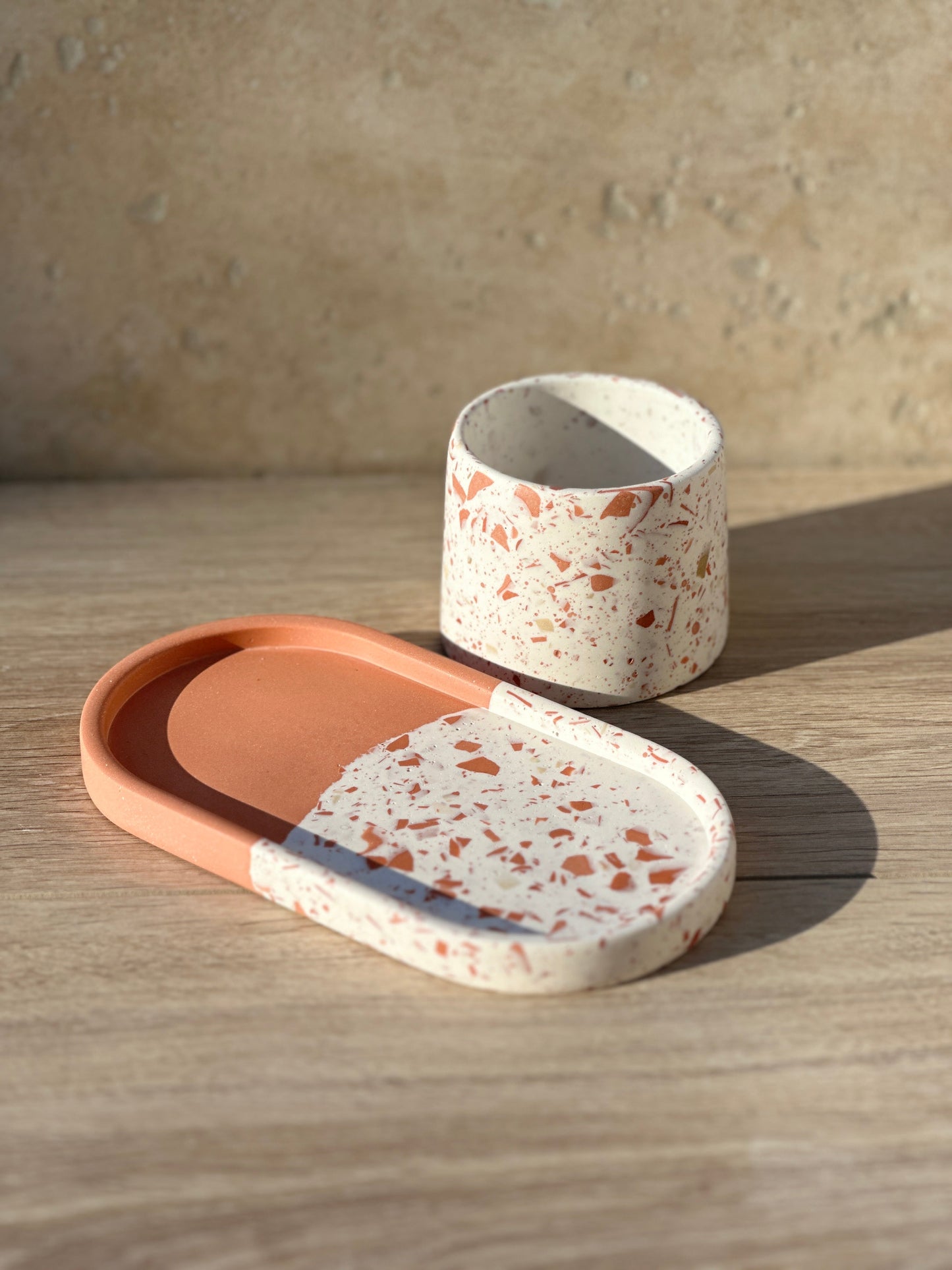 Plateau ovale & Pot ~ Mi Terracotta - Maison Charlett