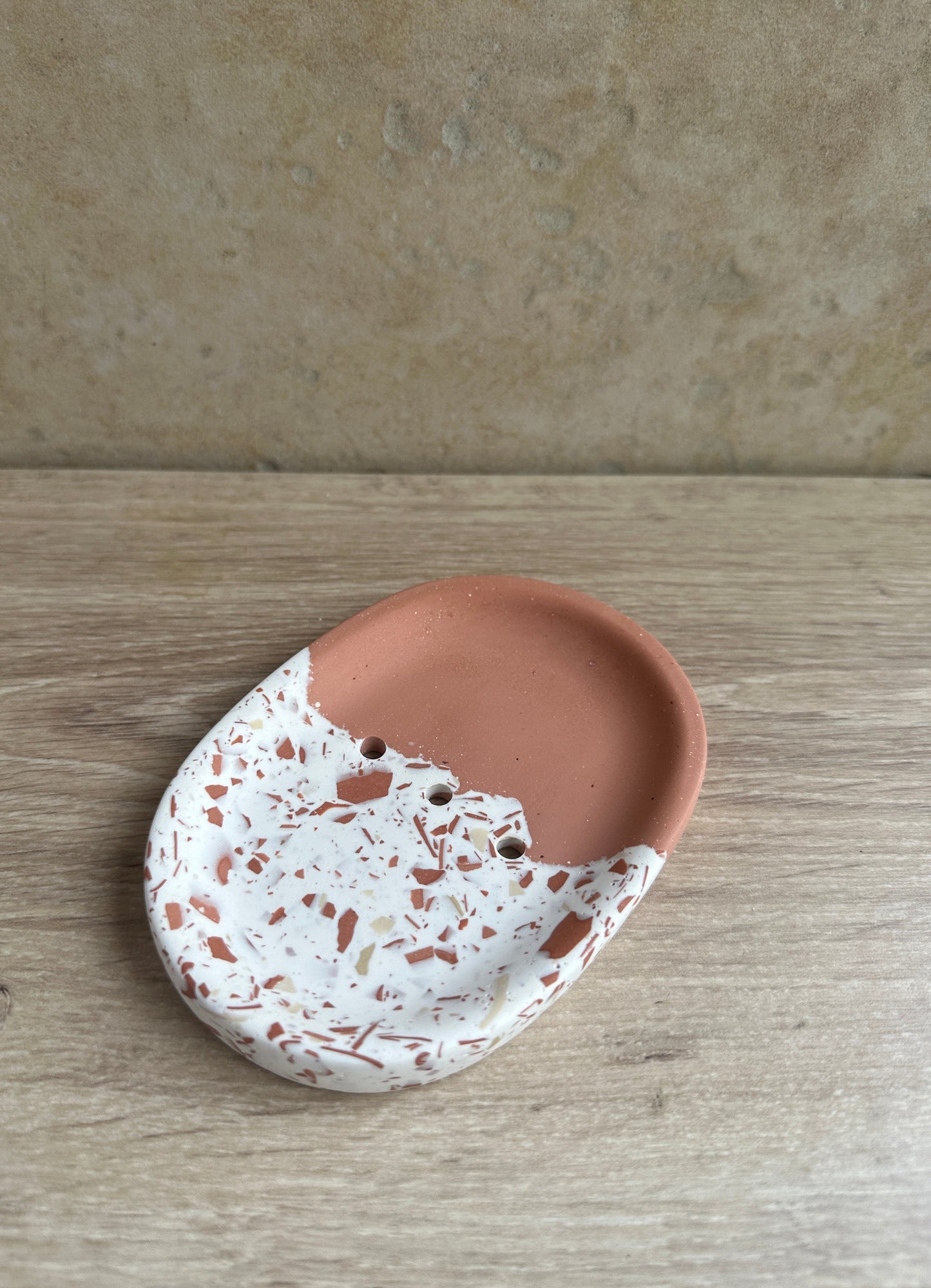 Porte-Savon Alizée ~ mi-Terracotta - Maison Charlett