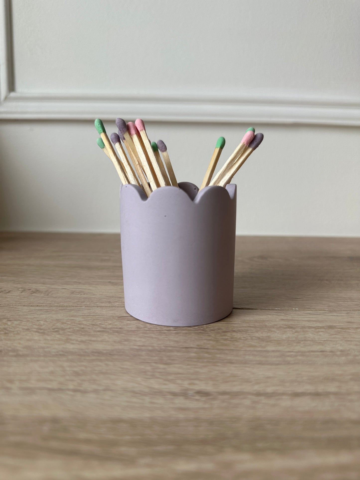 Pot & Allumettes ~ Pastel - Maison Charlett