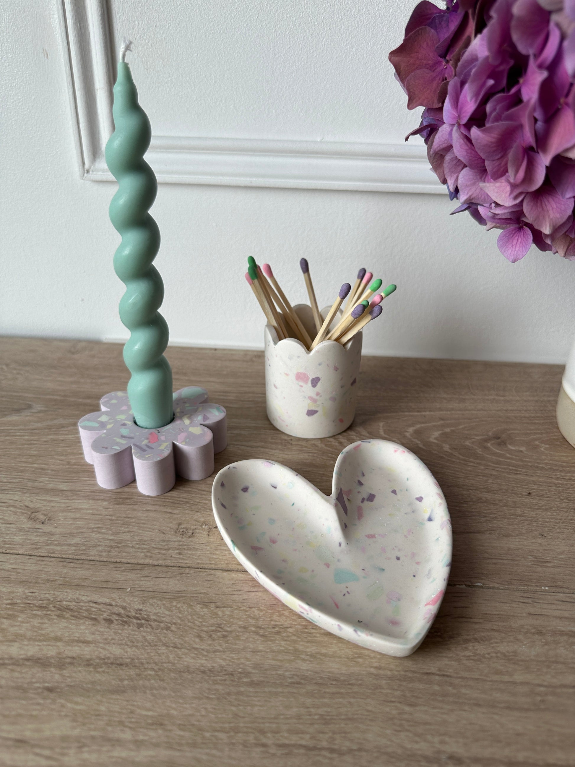 Pot & Allumettes ~ Pastel - Maison Charlett